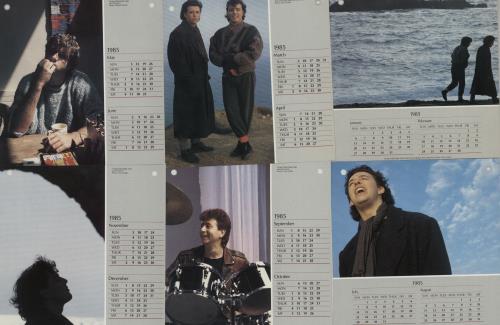 Tears For Fears Shout Calendar Pack UK 7